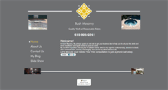 Desktop Screenshot of bushmasonry.org